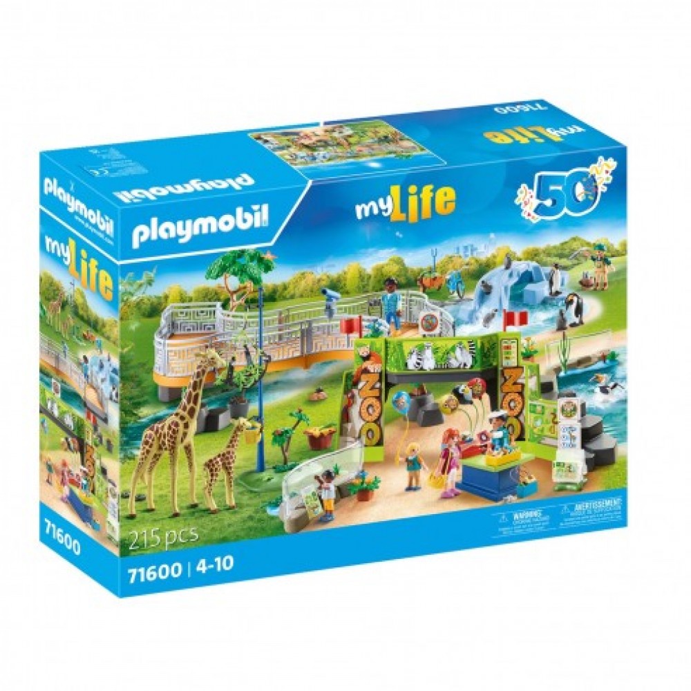 PLAYMOBIL ΖΩΟΛΟΓΙΚΟΣ ΚΗΠΟΣ (71600)