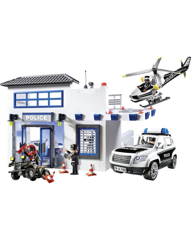 PLAYMOBIL ΑΣΤΥΝΟΜΙΚΟ ΤΜΗΜΑ ΜΕ ΠΕΡΙΠΟΛΙΚΟ & ΕΛΙΚΟΠΤΕΡΟ (71602)