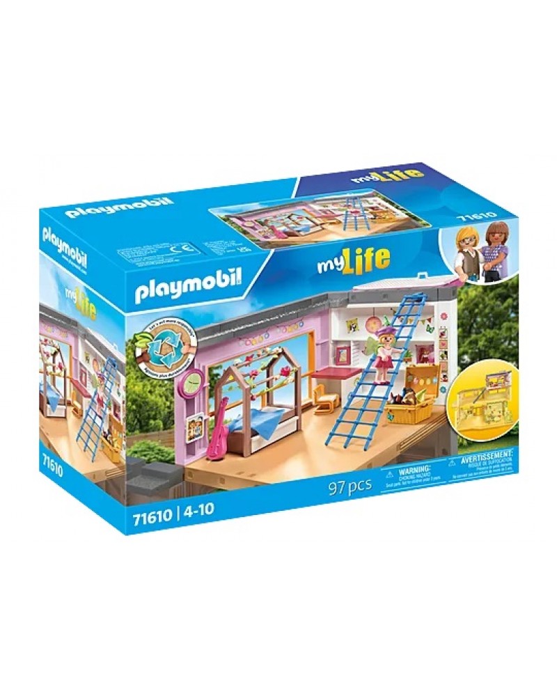 PLAYMOBIL ΜΟΝΤΕΡΝΟ ΠΑΙΔΙΚΟ ΔΩΜΑΤΙΟ (71610)