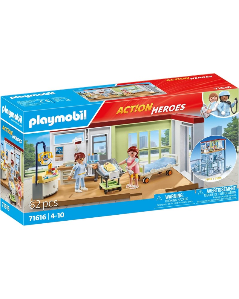 PLAYMOBIL  ΜΑΙΕΥΤΙΚΗ ΚΛΙΝΙΚΗ (71616)