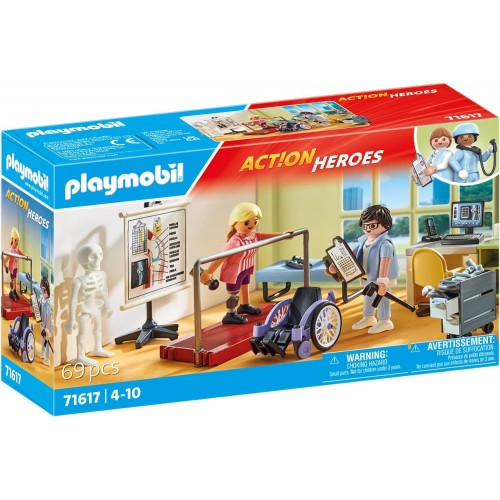 PLAYMOBIL  ΚΕΝΤΡΟ ΑΠΟΚΑΤΑΣΤΑΣΗΣ (71617)