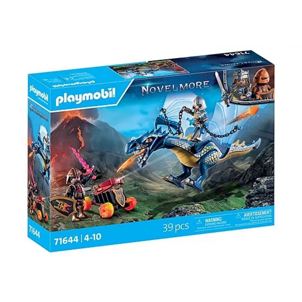 PLAYMOBIL ΔΡΑΚΟΣ-ΜΑΧΗΤΗΣ ΤΟΥ NOVELMORE (71644)