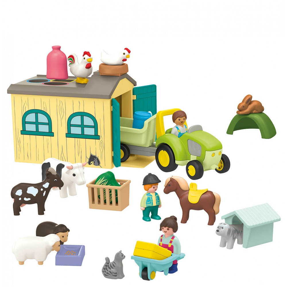 PLAYMOBIL JUNIOR ΔΙΑΣΚΕΔΑΣΗ ΣΤΗ ΦΑΡΜΑ (71656)