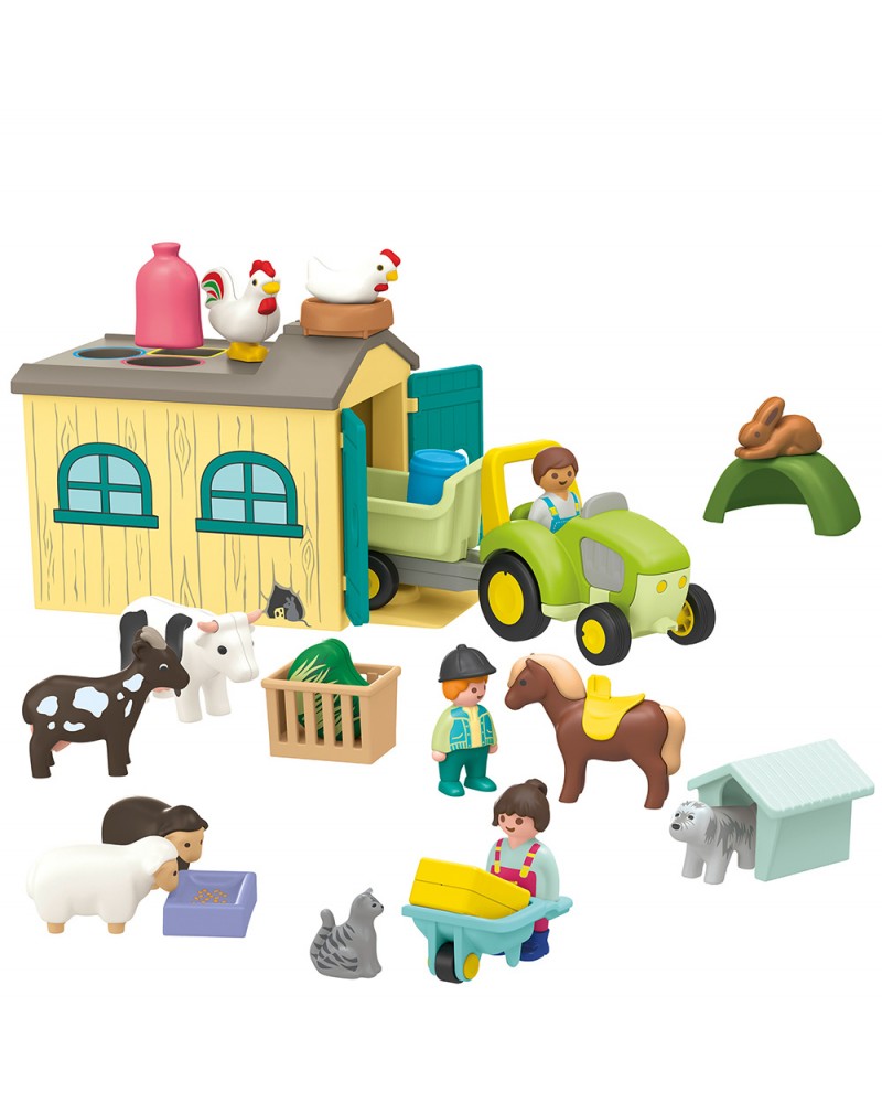 PLAYMOBIL JUNIOR ΔΙΑΣΚΕΔΑΣΗ ΣΤΗ ΦΑΡΜΑ (71656)