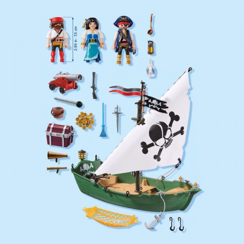 PLAYMOBIL ΠΕΙΡΑΤΙΚΟ ΠΛΟΙΑΡΙΟ (71713)