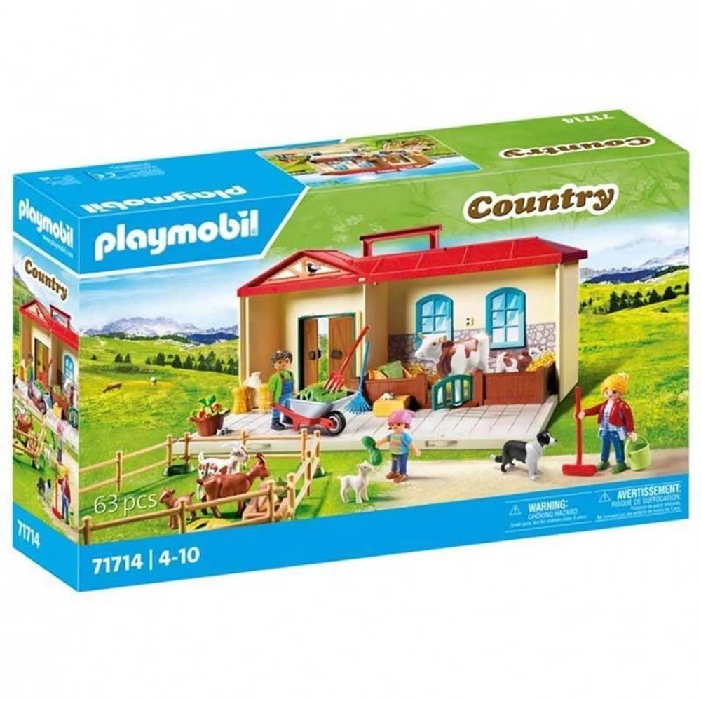 PLAYMOBIL ΒΑΛΙΤΣΑΚΙ ΦΑΡΜΑ ΤΩΝ ΖΩΩΝ (71714)