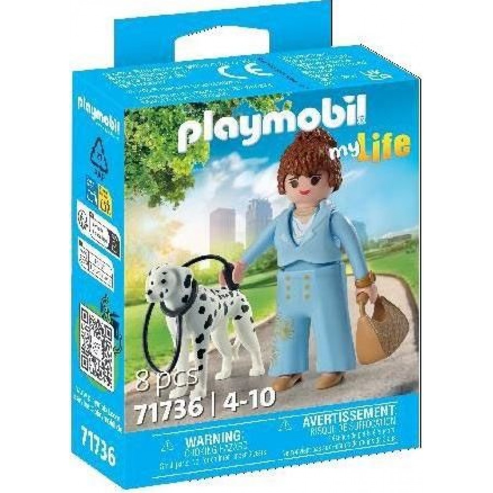 PLAYMOBIL ΚΟΠΕΛΑ ΜΕ ΣΚΥΛΙ ΔΑΛΜΑΤΙΑΣ (71736)