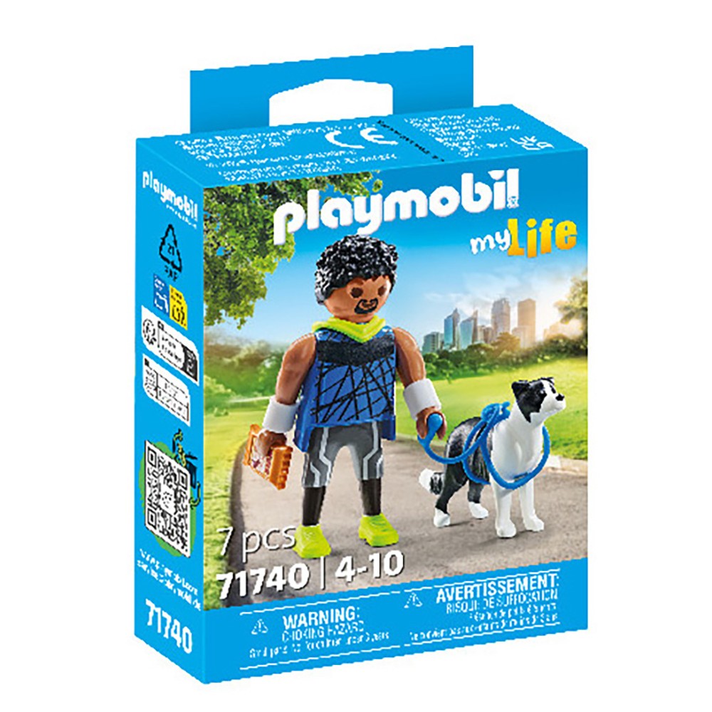 PLAYMOBIL  ΑΘΛΗΤΗΣ ΜΕ ΜΠΟΡΝΤΕΡ ΚΟΛΕΪ  (71740)