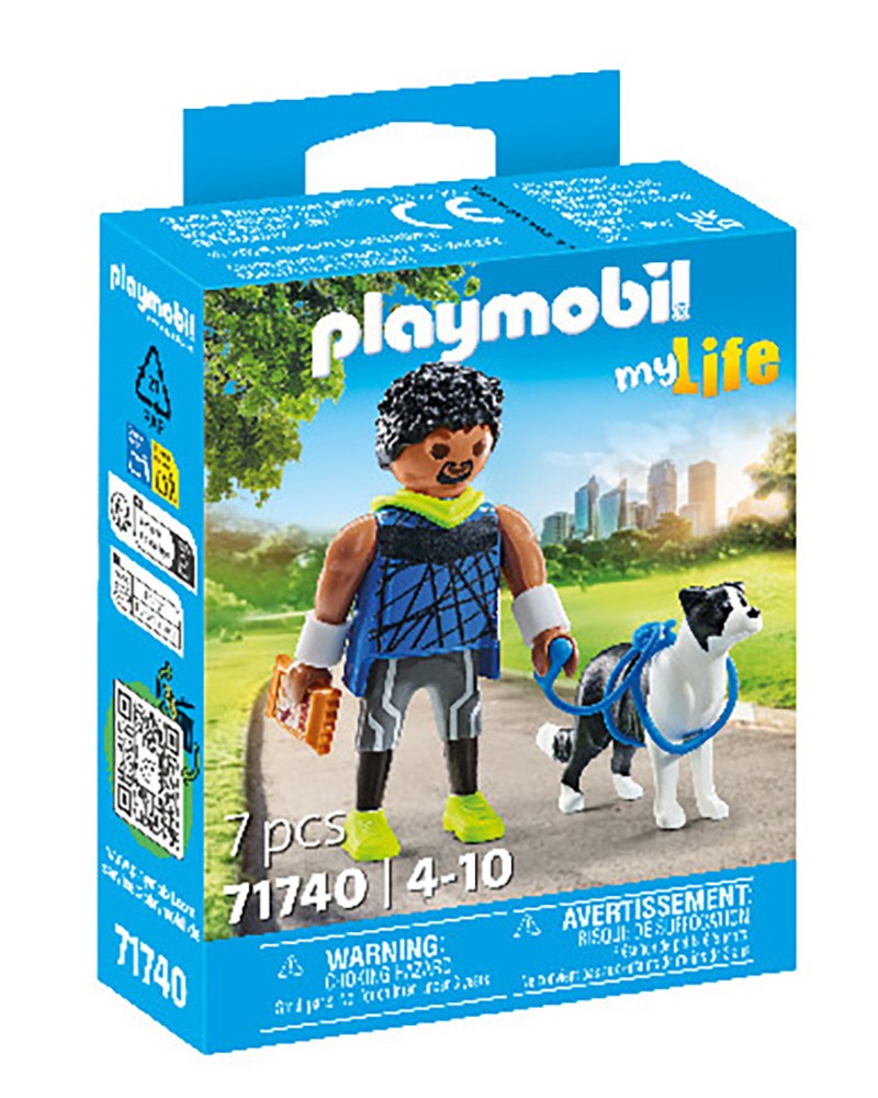 PLAYMOBIL  ΑΘΛΗΤΗΣ ΜΕ ΜΠΟΡΝΤΕΡ ΚΟΛΕΪ  (71740)