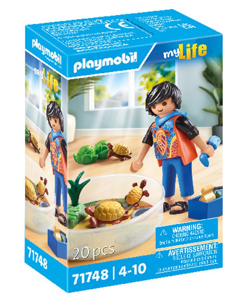 PLAYMOBIL ΕΝΥΔΡΕΙΟ ΜΕ ΧΕΛΩΝΕΣ (71748P)