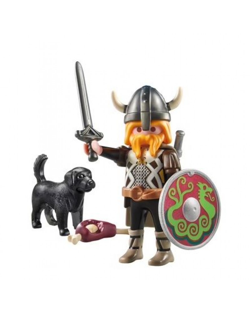 PLAYMOBIL ΒΙΚΙΝΓΚ ΜΕ ΣΚΥΛΟ (71755)