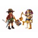 PLAYMOBIL DUOPACK ΚΥΝΗΓΟΣ ΘΗΣΑΥΡΟΥ ΚΑΙ ΜΟΥΜΙΑ (71796)