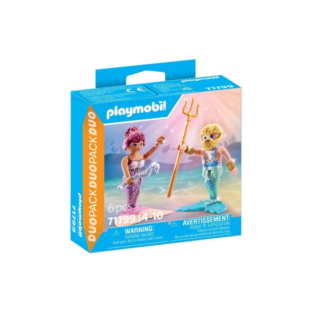 PLAYMOBIL DUOPACK ΓΟΡΓΟΝΑ ΚΑΙ ΤΡΙΤΩΝΑΣ (71799)