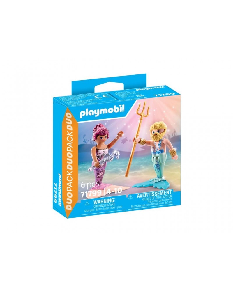 PLAYMOBIL DUOPACK ΓΟΡΓΟΝΑ ΚΑΙ ΤΡΙΤΩΝΑΣ (71799)