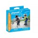 PLAYMOBIL DUOPACK ΑΣΤΥΝΟΜΟΣ ΚΑΙ ΔΙΑΡΡΗΚΤΗΣ (71804)