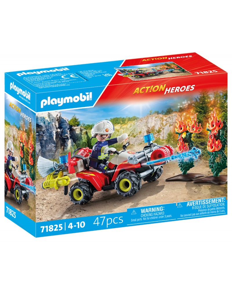 PLAYMOBIL ΠΥΡΟΣΒΕΣΤΗΣ ΜΕ ΓΟΥΡΟΥΝΑ (71825)