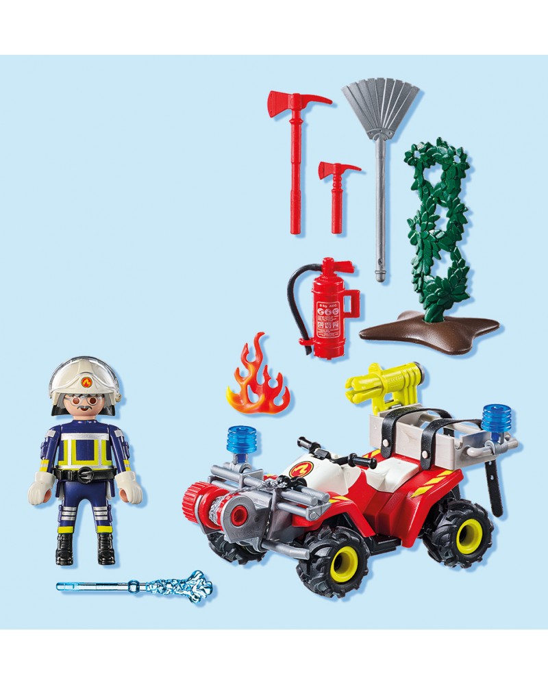 PLAYMOBIL ΠΥΡΟΣΒΕΣΤΗΣ ΜΕ ΓΟΥΡΟΥΝΑ (71825)