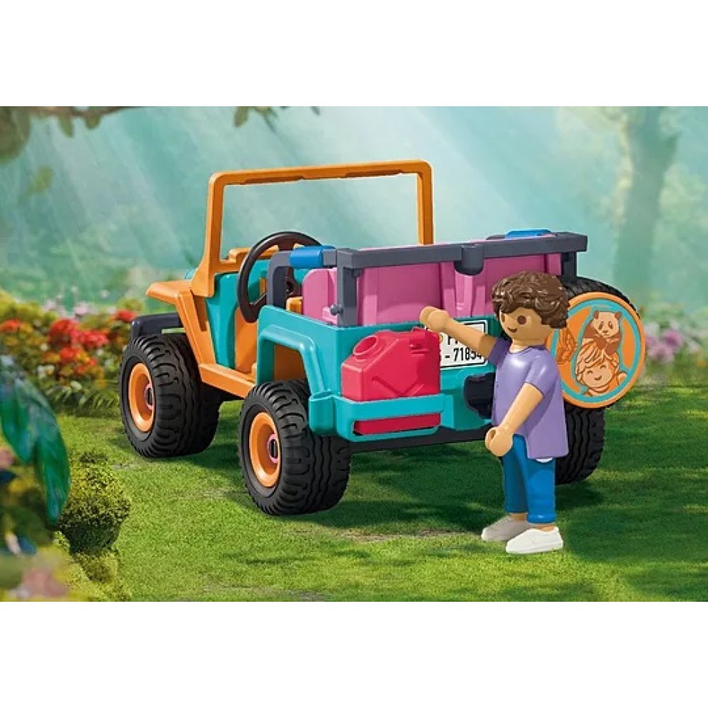 PLAYMOBIL ANIMALS & FRIENDS ΌΧΗΜΑ 4X4 (71854)