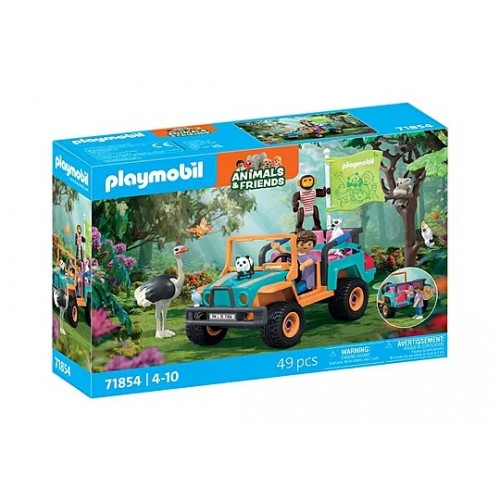PLAYMOBIL ANIMALS & FRIENDS ΌΧΗΜΑ 4X4 (71854)