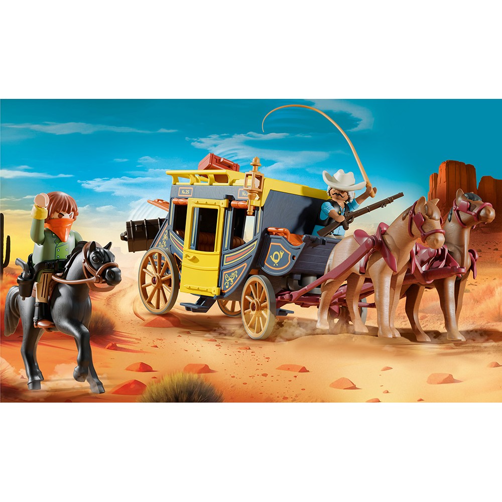 PLAYMOBIL WESTERN ΑΜΑΞΑ ΑΓΡΙΑΣ ΔΥΣΗΣ (71862)