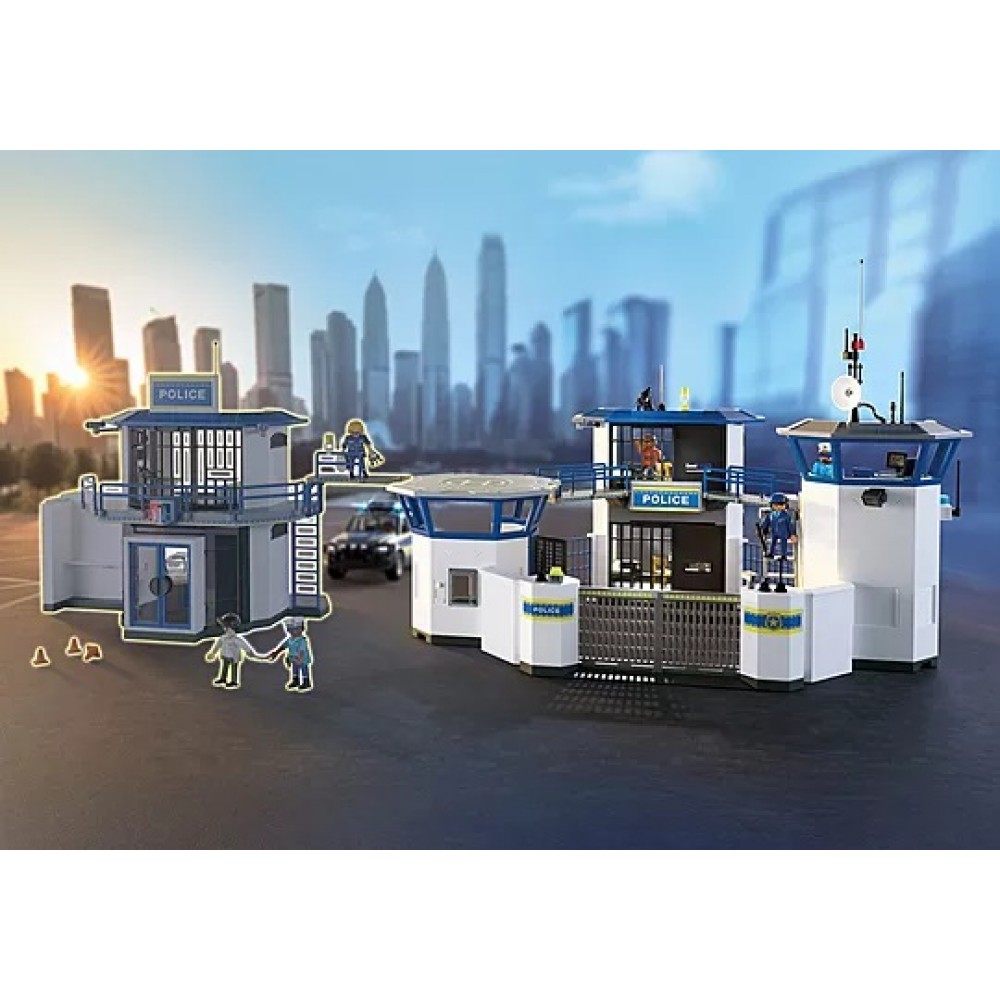 PLAYMOBIL CITY ACTION ΑΡΧΗΓΕΙΟ ΑΣΤΥΝΟΜΙΑΣ (71873)