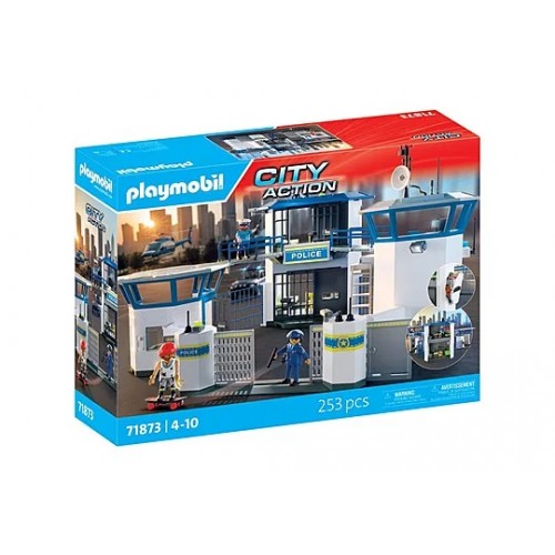 PLAYMOBIL CITY ACTION ΑΡΧΗΓΕΙΟ ΑΣΤΥΝΟΜΙΑΣ (71873)