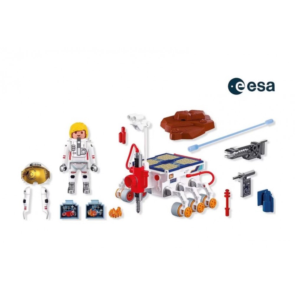 PLAYMOBIL ESA: ΡΟΜΠΟΤΙΚΟ ΟΧΗΜΑ ΕΞΕΡΕΥΝΗΣΗΣ ΠΛΑΝΗΤΗ ΑΡΗ (72012)