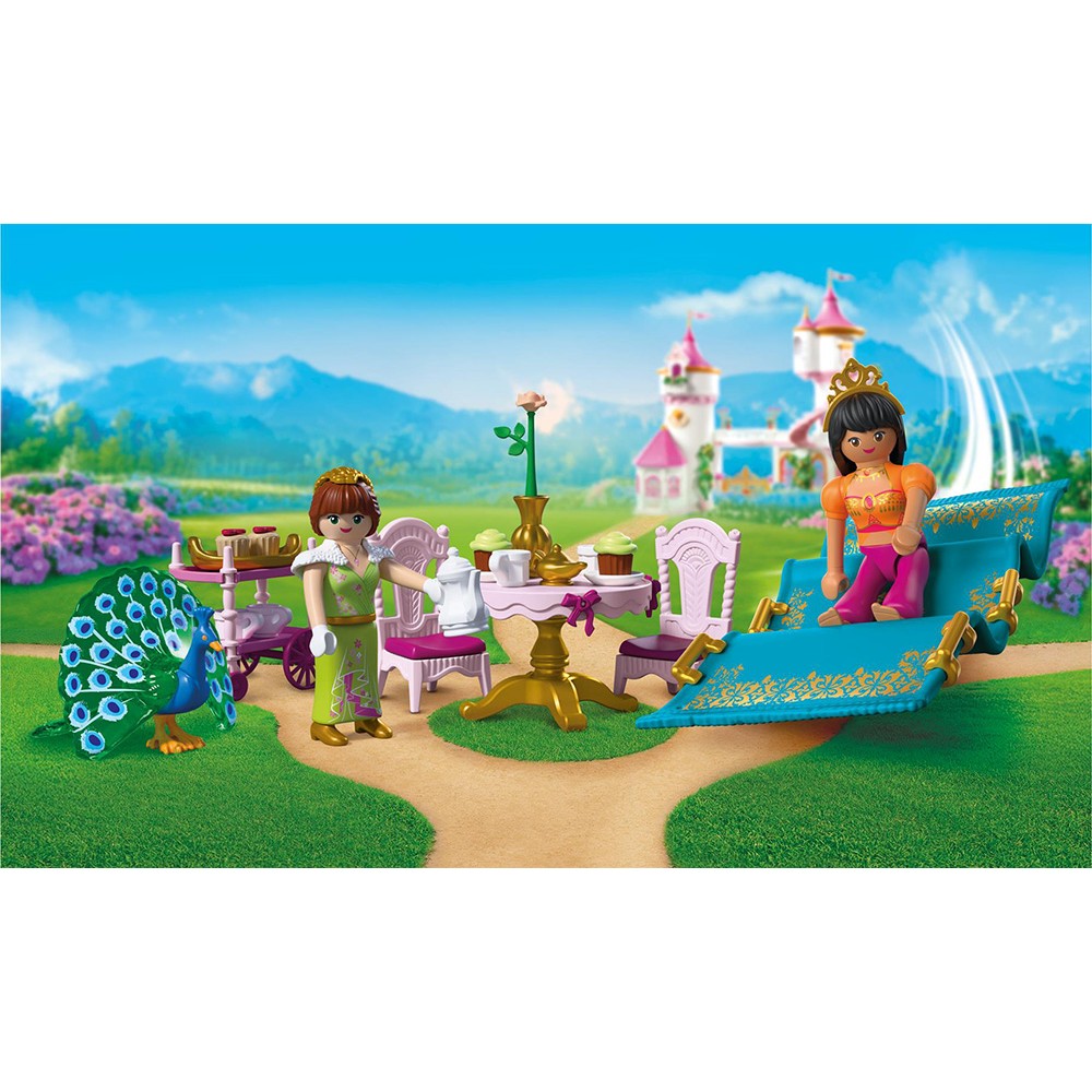 PLAYMOBIL PRINCESS ΒΑΣΙΛΙΚΗ ΤΡΑΠΕΖΑΡΙΑ ΚΑΙ ΠΡΙΓΚΙΠΙΣΣΑ ΜΕ ΜΑΓΙΚΟ ΧΑΛΙ (72054)