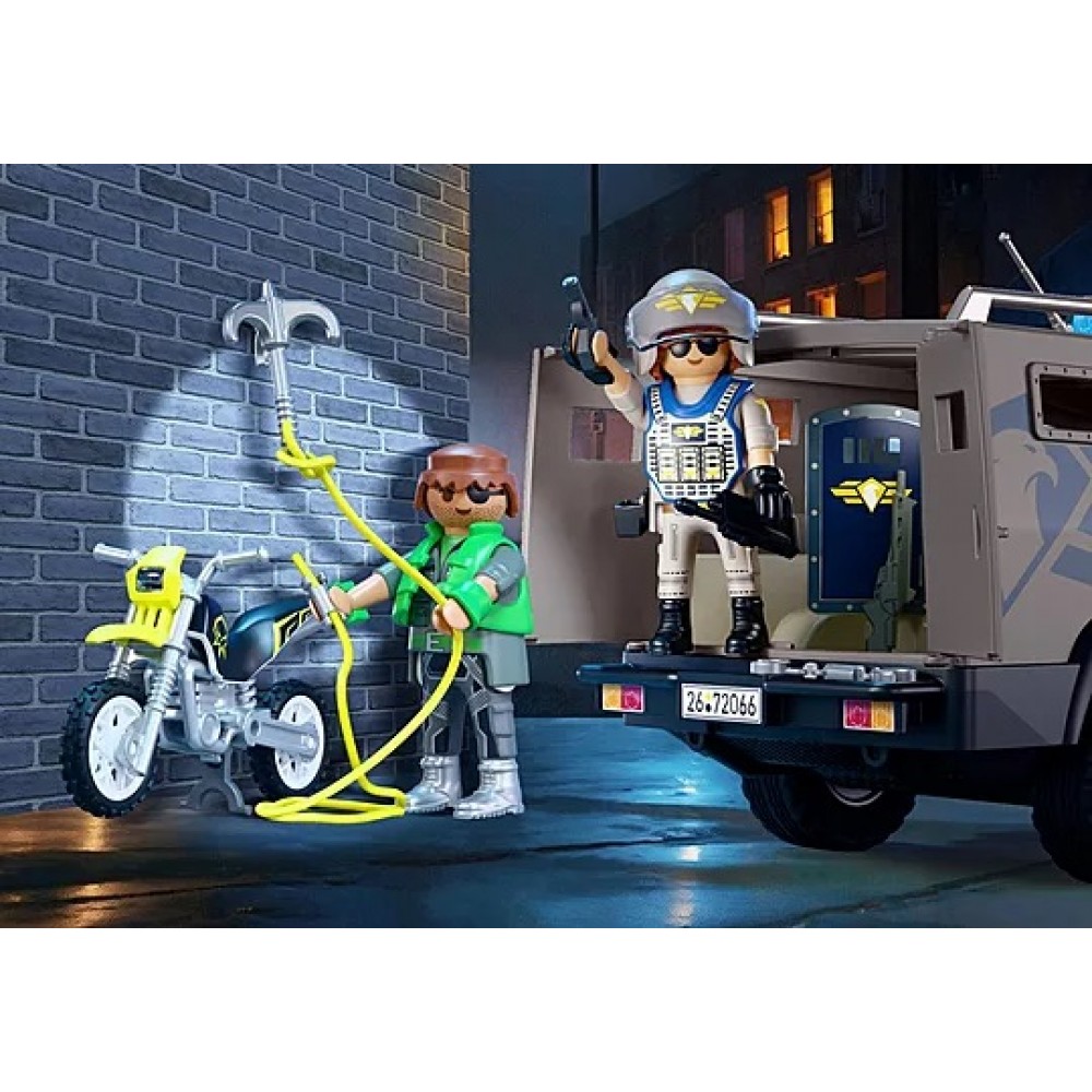 PLAYMOBIL ΟΧΗΜΑ ΟΜΑΔΑΣ ΕΙΔΙΚΩΝ ΑΠΟΣΤΟΛΩΝ (72066)