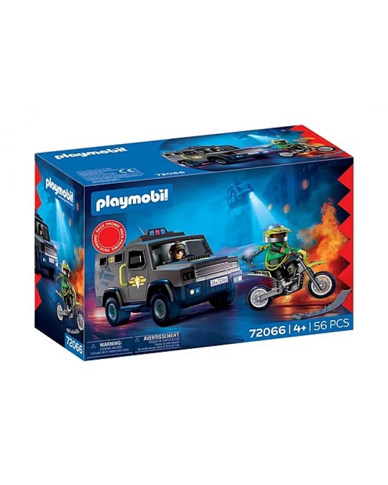 PLAYMOBIL ΟΧΗΜΑ ΟΜΑΔΑΣ ΕΙΔΙΚΩΝ ΑΠΟΣΤΟΛΩΝ (72066)