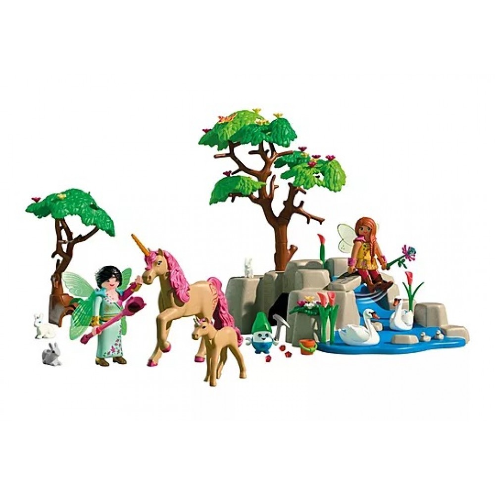 PLAYMOBIL ΝΕΡΑΪΔΟΕΚΔΡΟΜΗ ΣΤΗ ΜΑΓΕΜΕΝΗ ΛΙΜΝΗ (72067)