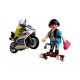 PLAYMOBIL CITY ACTION ΑΣΤΥΝΟΜΙΚΗ ΚΑΤΑΔΙΩΞΗ ΜΕ ΜΟΤΟΣΙΚΛΕΤΑ (72079)