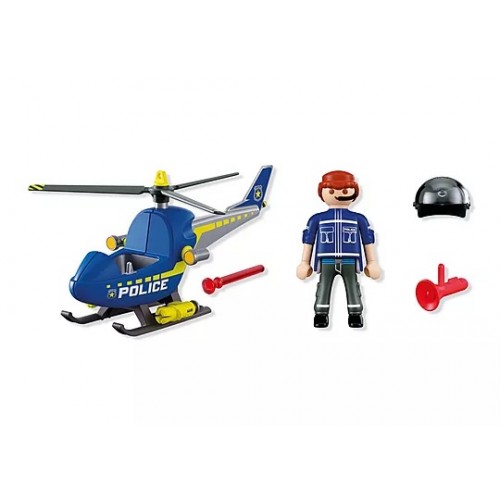 PLAYMOBIL CITY ACTION ΑΣΤΥΝΟΜΙΚΟ ΕΛΙΚΟΠΤΕΡΟ (72080)