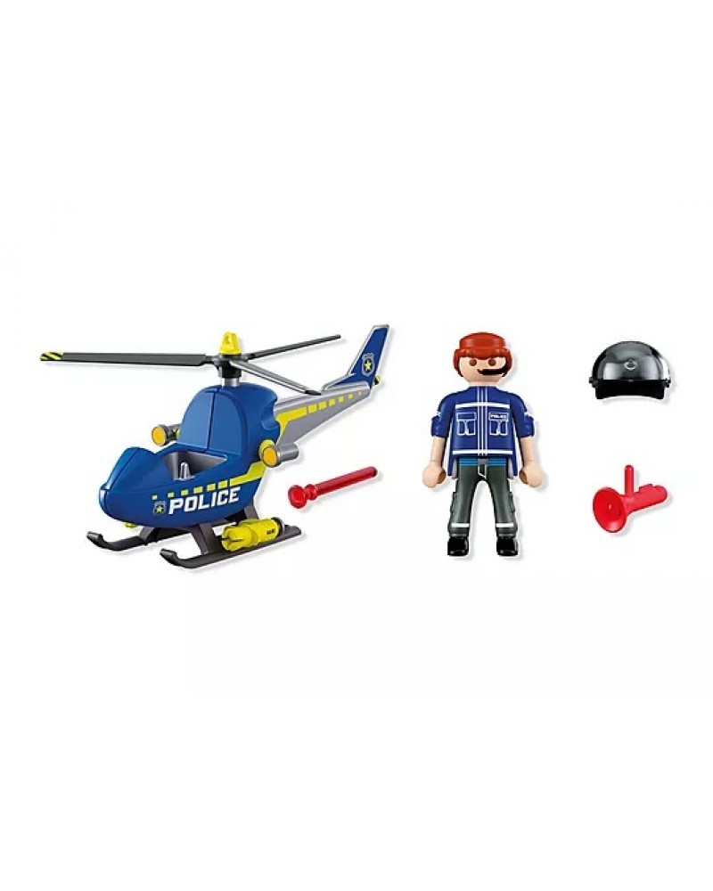 PLAYMOBIL CITY ACTION ΑΣΤΥΝΟΜΙΚΟ ΕΛΙΚΟΠΤΕΡΟ (72080)