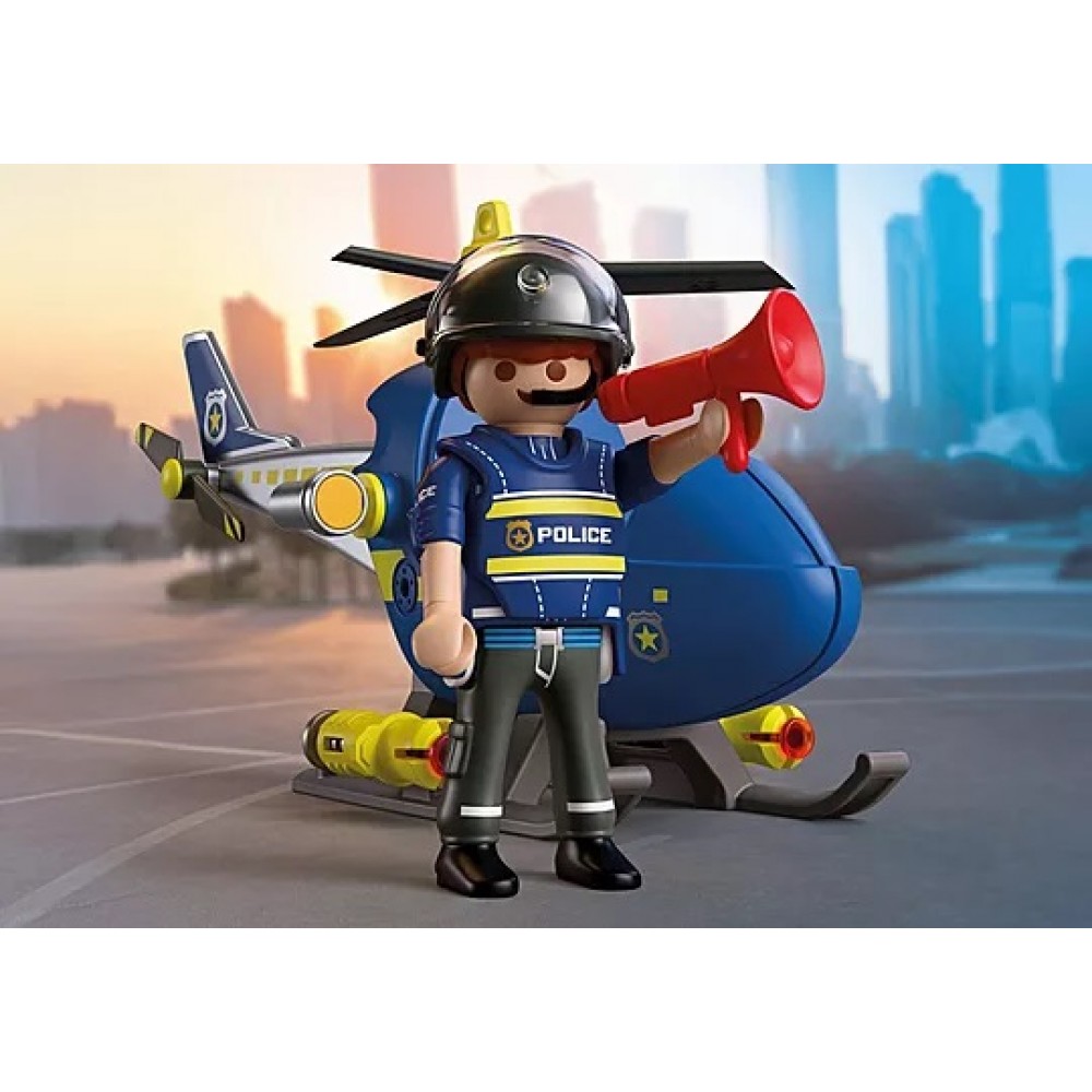 PLAYMOBIL CITY ACTION ΑΣΤΥΝΟΜΙΚΟ ΕΛΙΚΟΠΤΕΡΟ (72080)