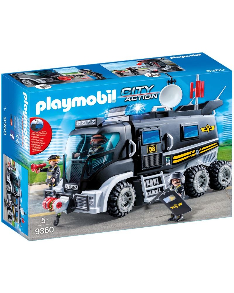 Playmobil Θωρακισμένο Όχημα Ειδικών Αποστολών (9360)
