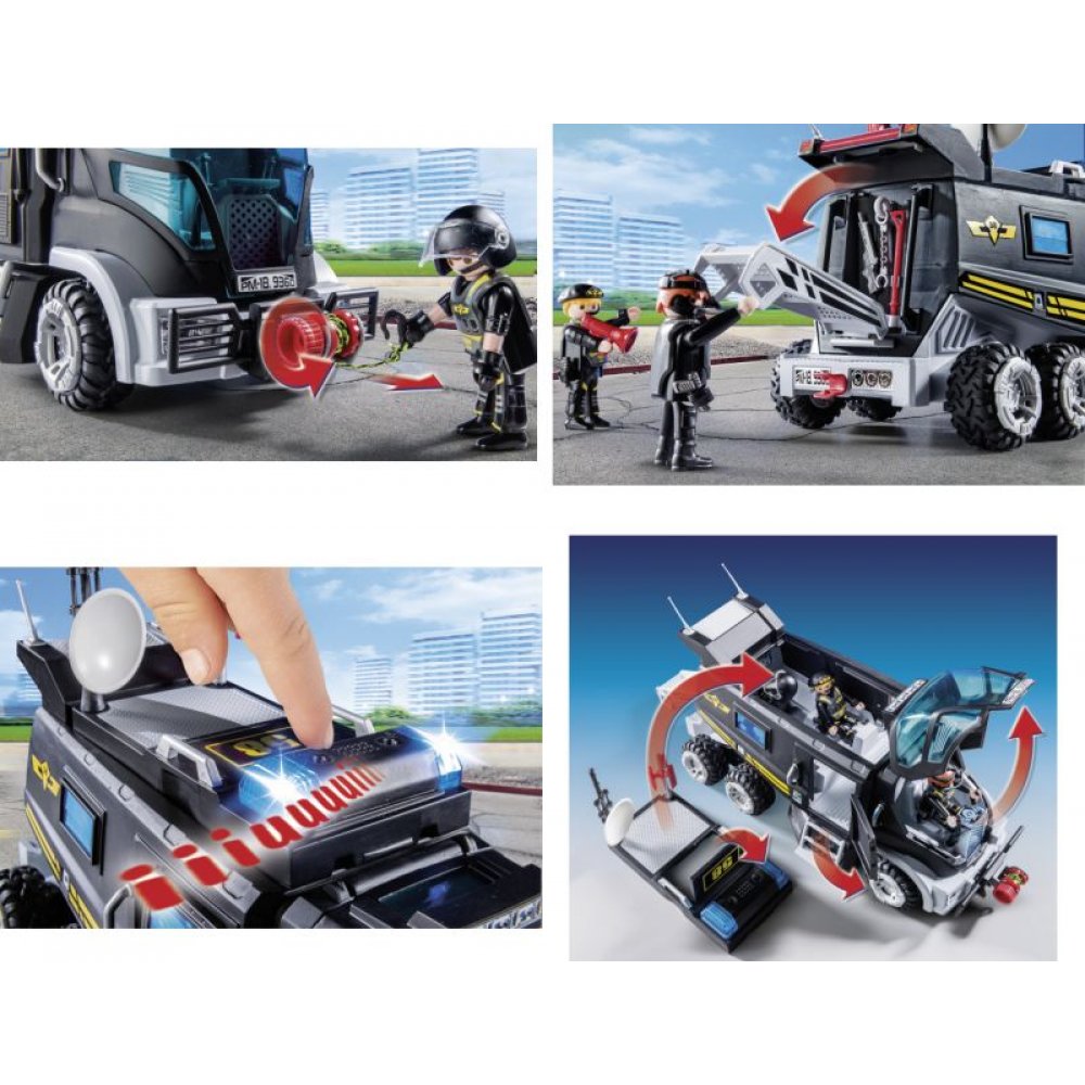Playmobil Θωρακισμένο Όχημα Ειδικών Αποστολών (9360)