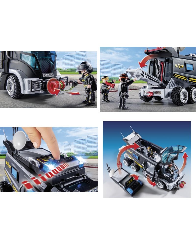 Playmobil Θωρακισμένο Όχημα Ειδικών Αποστολών (9360)