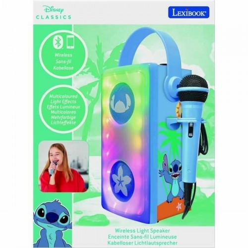 LEXIBOOK STITCH HXEIO BLUETOOTH ΜΕ ΜΙΚΡΟΦΩΝΟ ΚΑΡΑΟΚΕ (25.BTP185DZ)