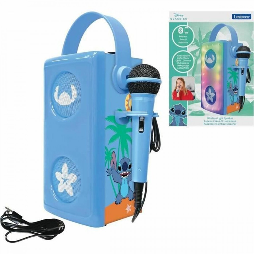 LEXIBOOK STITCH HXEIO BLUETOOTH ΜΕ ΜΙΚΡΟΦΩΝΟ ΚΑΡΑΟΚΕ (25.BTP185DZ)