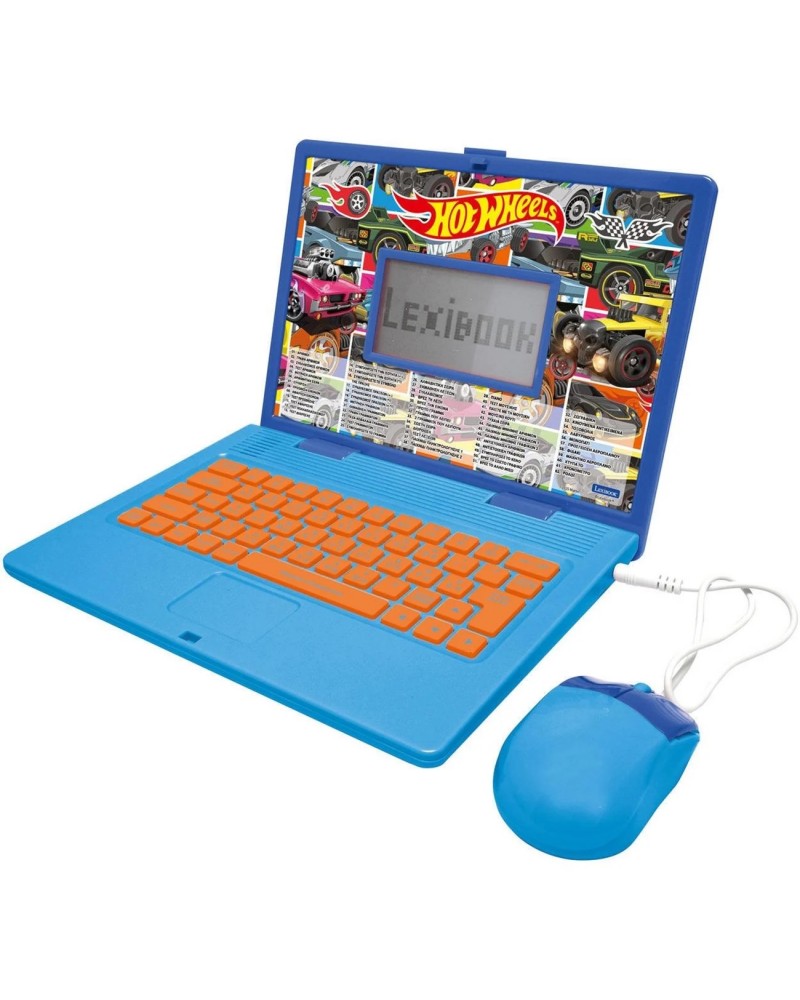 LEXIBOOK ΔΙΓΛΩΣΣΟ LAPTOP HOT WHEELS (JC598HWi8)