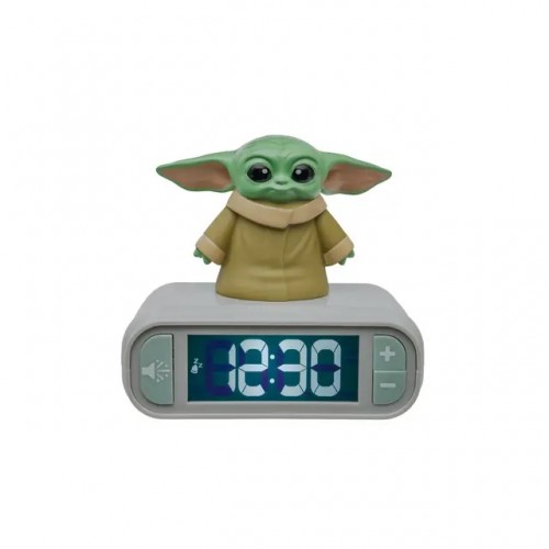 LEXIBOOK DISNEY STAR WARS ΨΗΦΙΑΚΟ ΞΥΠΝΗΤΗΡΙ GROGU ΜΕ 3D ΦΩΤΙΣΤΙΚΗ ΦΙΓΟΥΡΑ ΝΥΚΤΟΣ ΚΑΙ ΗΧΗΤΙΚΑ ΕΦΕ (25.RL800SW)
