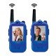 LEXIBOOK WALKIE TALKIE ΕΠΑΝΑΦΟΡΤΙΖΟΜΕΝΟΣ ΒΙΝΤΕΟ ΠΟΜΠΟΔΕΚΤΗΣ ΜΕ ΕΓΧΡΩΜΗ ΟΘΟΝΗ ΚΑΙ ΕΜΒΕΛΕΙΑ 500 ΜΕΤΡΩΝ (25.TWV10)