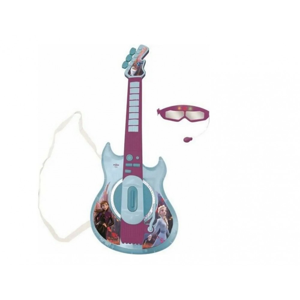 LEXIBOOK DISNEY FROZEN ΗΛΕΚΡΟΝΙΚΗ ΚΙΘΑΡΑ ΜΕ ΜΙΚΡΟΦΩΝΟ (25.K260FZ)