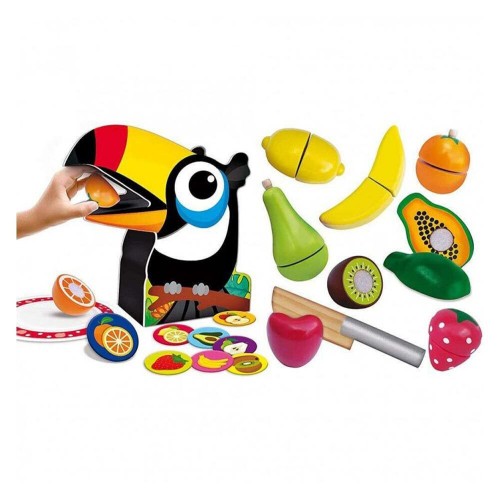 MONTESSORI WOOD TOUCAN BREAKFAST (98378)