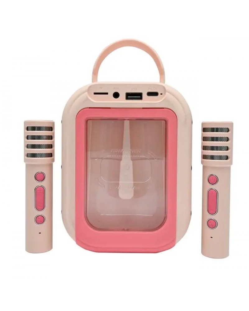 LEXIBOOK  BLUETOOTH KARAOKE ΜΕ 2 ΑΣΥΡΜΑΤΑ ΜΙΚΡΟΦΩΝΑ (BTC030PK)