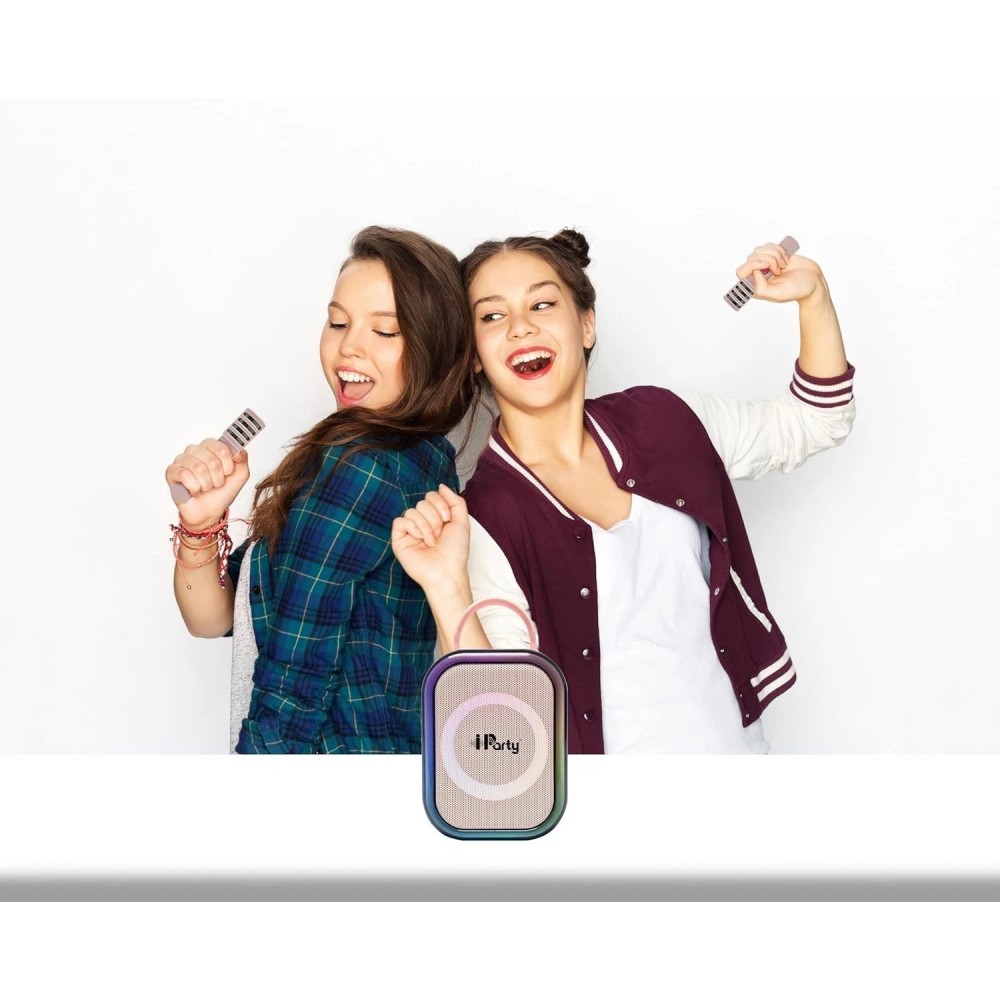 LEXIBOOK  BLUETOOTH KARAOKE ΜΕ 2 ΑΣΥΡΜΑΤΑ ΜΙΚΡΟΦΩΝΑ (BTC030PK)