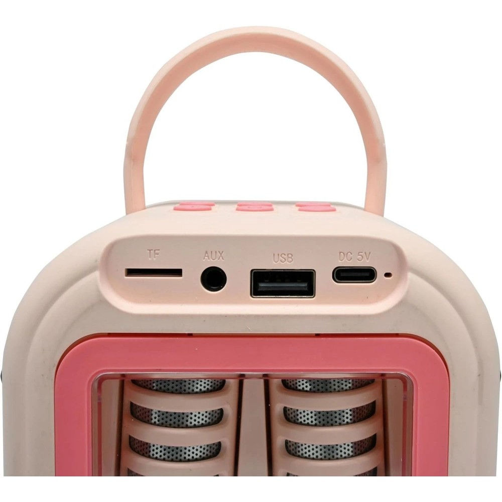 LEXIBOOK  BLUETOOTH KARAOKE ΜΕ 2 ΑΣΥΡΜΑΤΑ ΜΙΚΡΟΦΩΝΑ (BTC030PK)