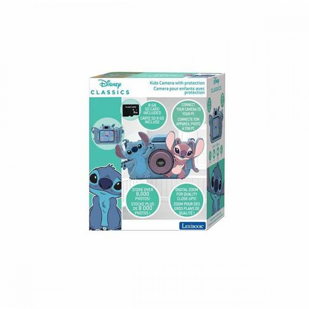 LEXIBOOK KIDS CAMERA  STITCH ΜΕ ΠΡΟΣΤΑΤΕΥΤΙΚΟ (DJ078D)