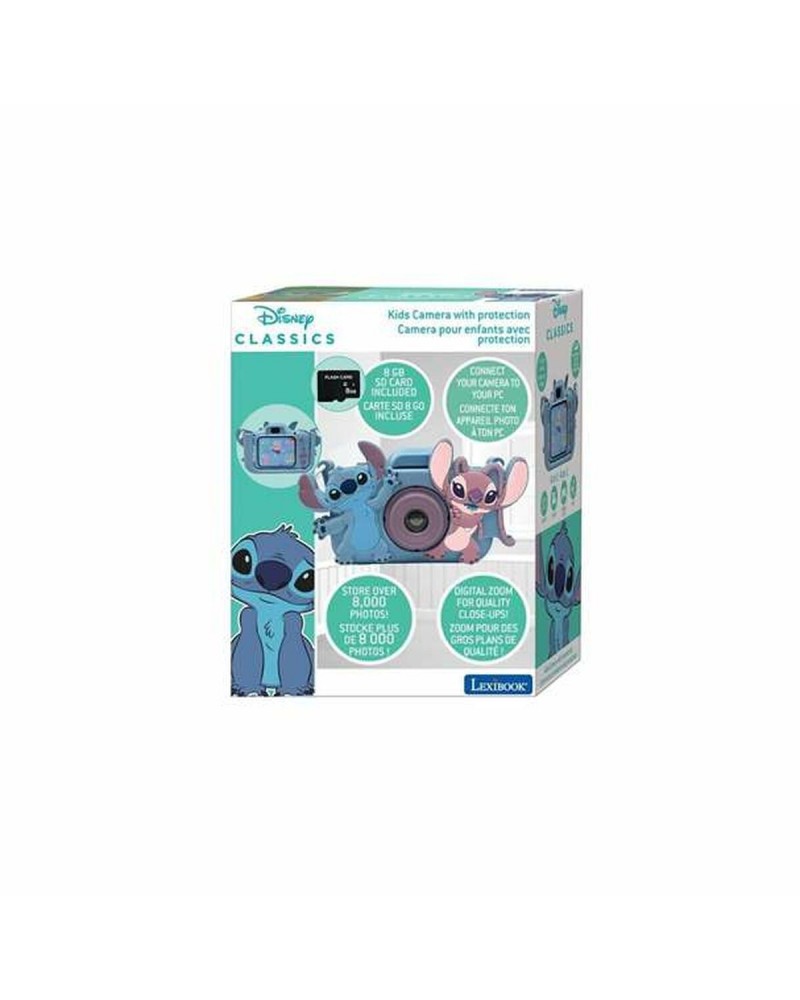 LEXIBOOK KIDS CAMERA  STITCH ΜΕ ΠΡΟΣΤΑΤΕΥΤΙΚΟ (DJ078D)
